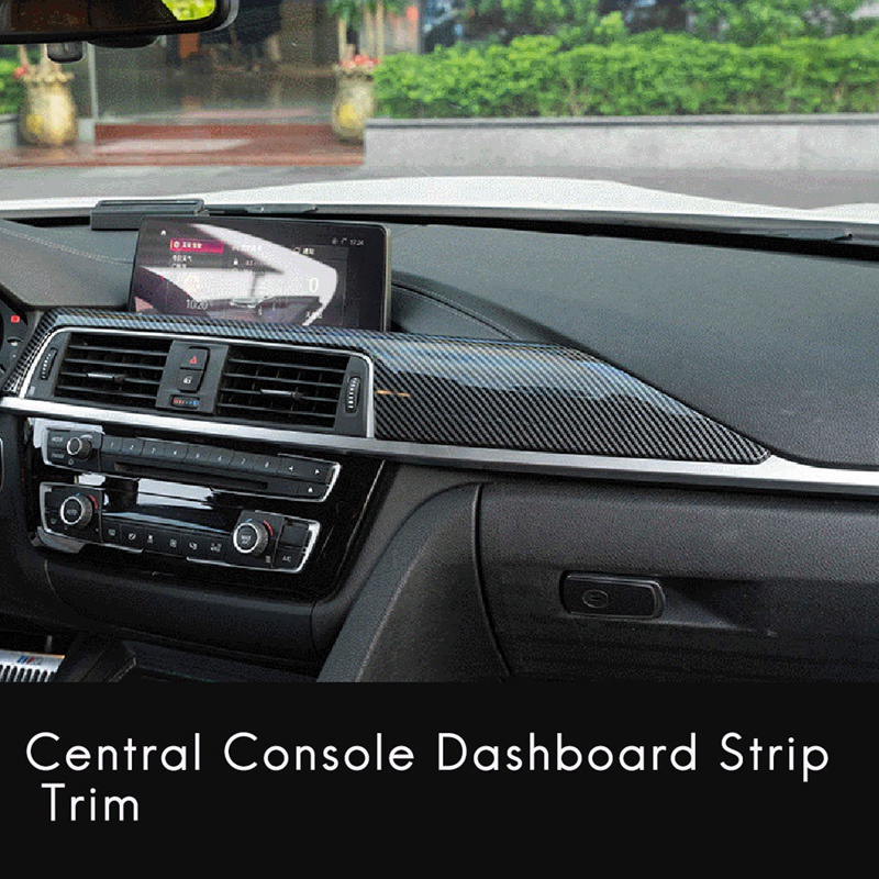 Miếng Dán Trang Trí Lỗ Thông Gió Trái + Phải Bằng Sợi Carbon Cho BMW 3 4 Series F30 F31 F32 F34 2013-2019