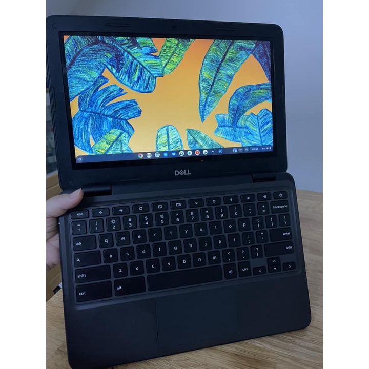 Laptop Dell chromebook 5190 loại cảm ứng / cảm ứng 2-in-1 đời 2019 sạc type C