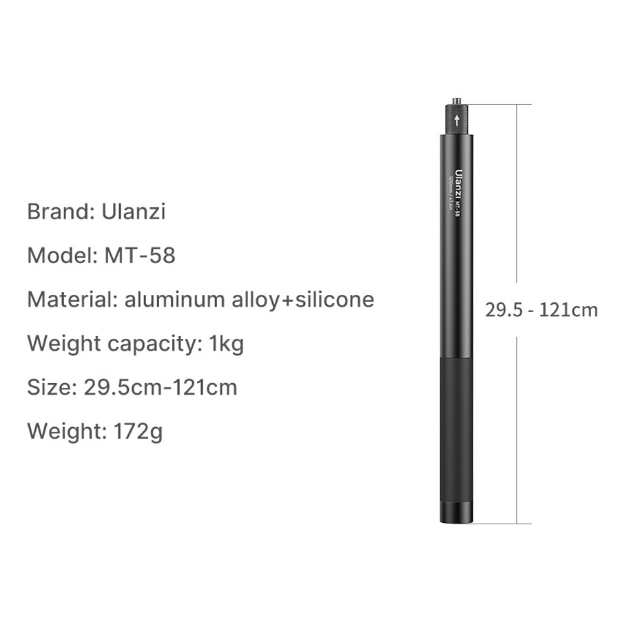 Gậy Chụp Ảnh Ulanzi MT-57  / MT-58  | Hành Chính Hãng