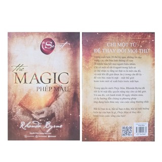 Sách - The Magic phép màu ( Bìa cứng bản chuẩn ,logo nổi Tặng kèm bookmak)