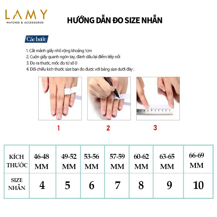 Nhẫn cặp đôi Lyz and Liam True Crystal Link Silver Ring LL8013 & LL8012