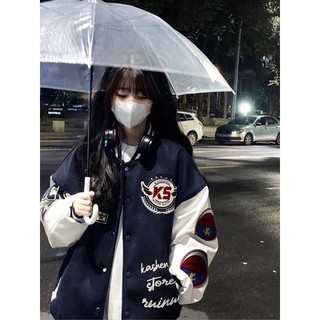 VARSITY JACKET BOMBER - Áo khoác Gió 2 Lớp KS