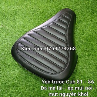 Yên cub 81-86-88-dd - ép múi nổi - mút xịn