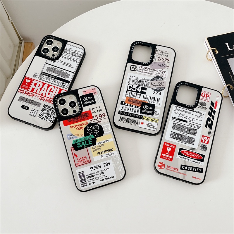 Ốp Điện Thoại TPU Chống Sốc Tráng Gương Họa Tiết DHL Cho iPhone 14 Pro MAX 13 Pro MAX 12 Pro MAX 11 Pro MAX