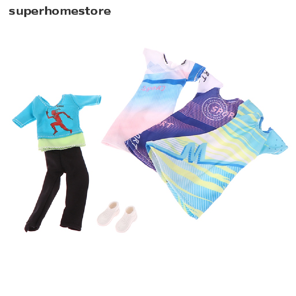 Trang Phục Thể Thao Thời Trang Cho Búp Bê 30cm Tỉ Lệ 1 / 6
