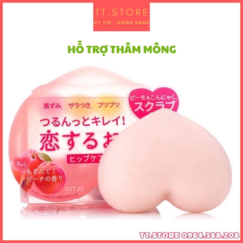 Xà Phòng Thâm Mông Quả Đào Pelican, Soap Thâm Mông Trái Đào, Làm Trắng Ngừa Thâm Mông Loại Bỏ Mụn Đỏ Ngứa