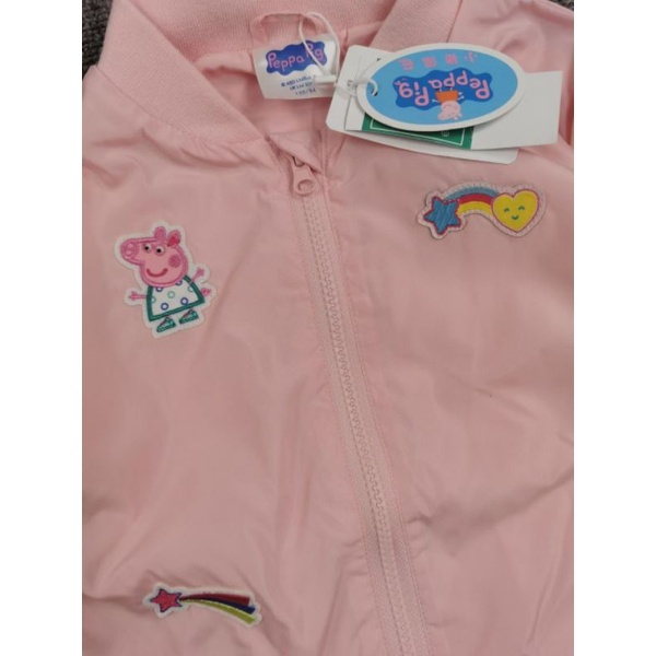 Áo khoác bomber bé gái peppa