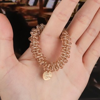 Dây Cột Tóc Nữ Đính Đá Pha Lê Phong Cách Hàn Quốc