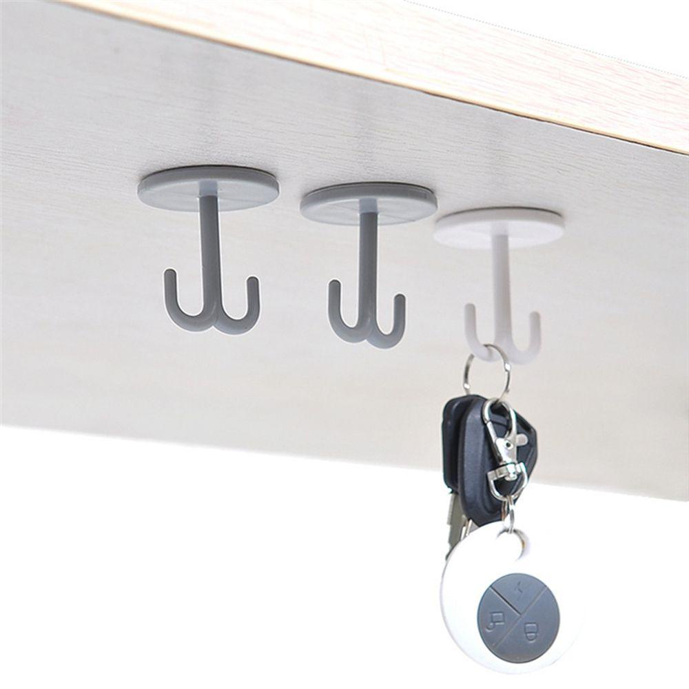 Móc Treo Đồ Dán Tường Không Cần Đục Lỗ Siêu Bền Tiện Dụng Cho Nhà Bếp / Nhà Tắm