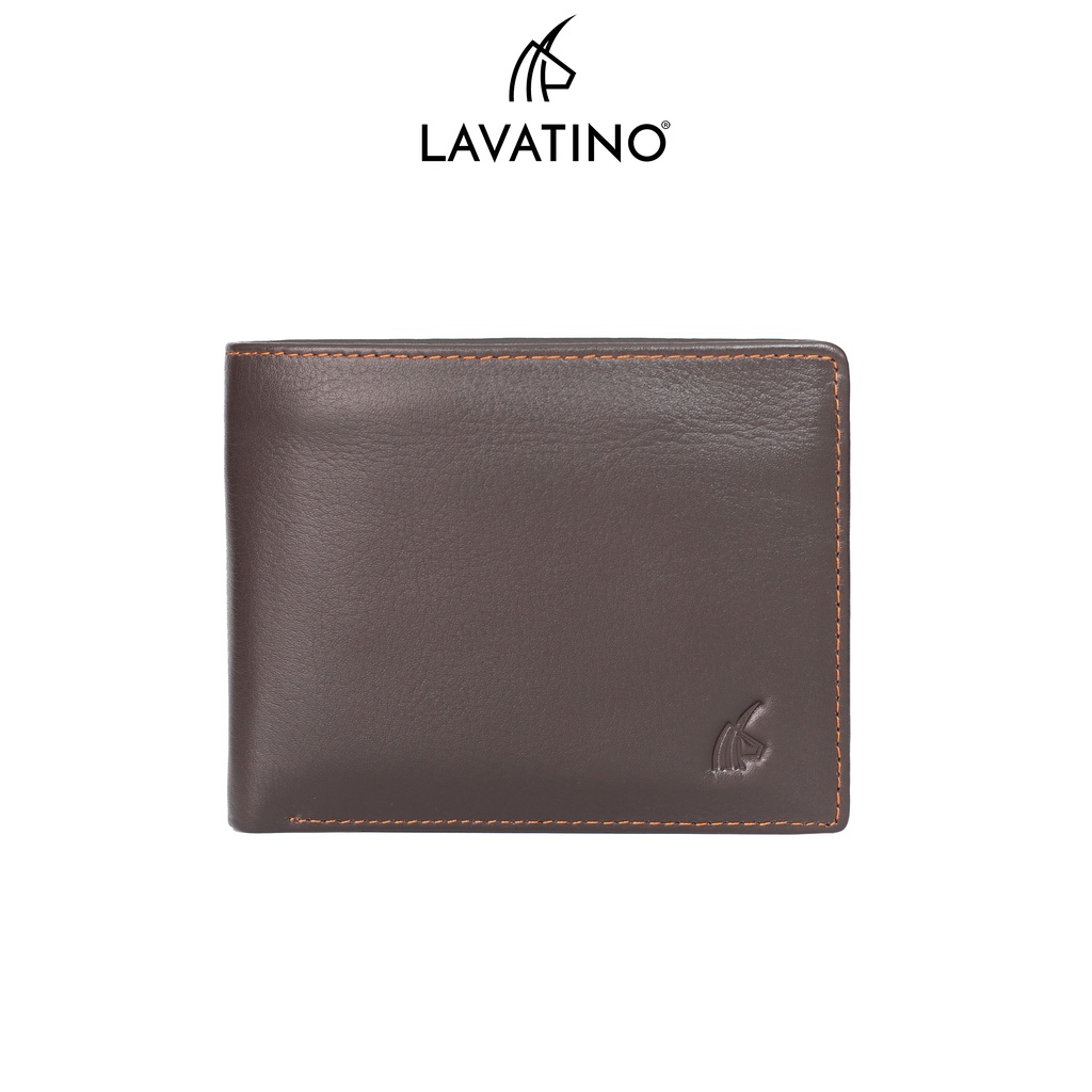 Ví bóp nam Classic 04 da bò mềm có ngăn khóa kéo phong cách đơn giản, tặng kèm phụ kiện gói quà và bảo hành chính hãng L