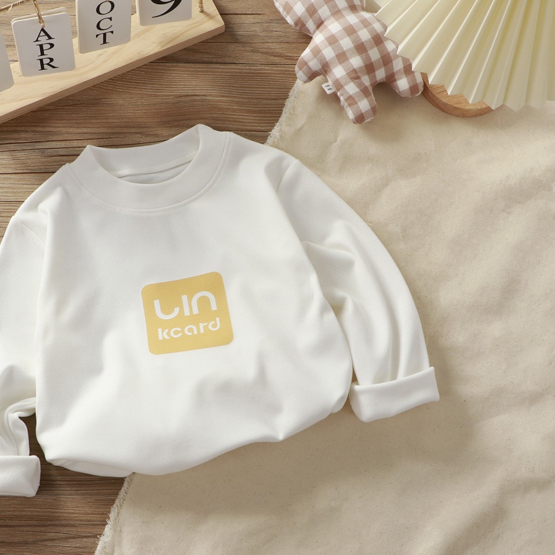 Áo Nhung Cổ Thấp 80-150CM Giữ Ấm Phong Cách Đức Hợp Thời Trang Mùa Thu Cho Bé Trai / Gái