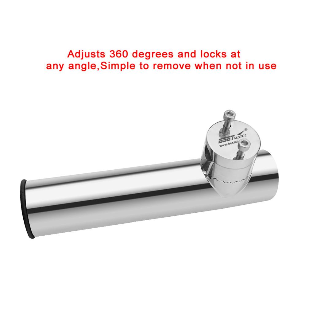 Giá Đỡ Cần Câu Cá 19-26mm Bằng Thép Không Gỉ Có Thể Điều Chỉnh Tiện Dụng