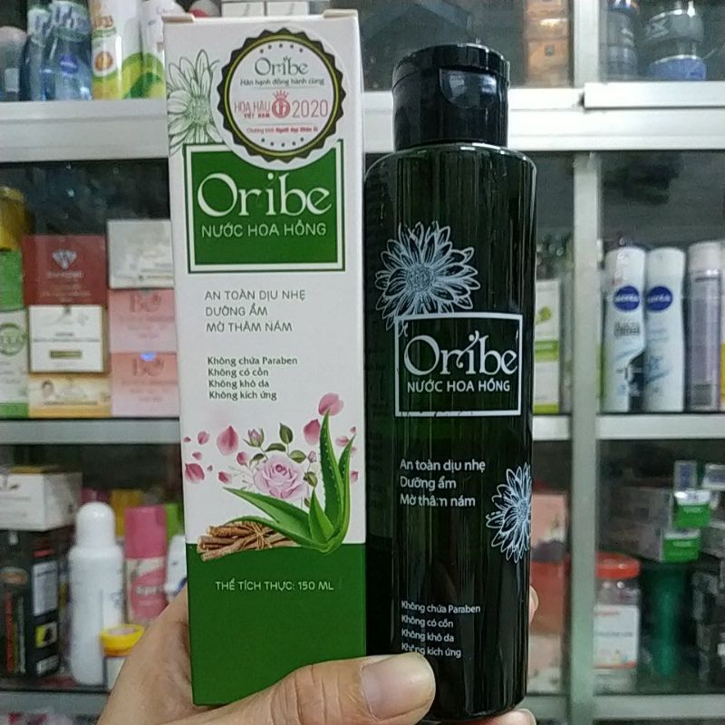 NƯỚC HOA HỒNG THIÊN NHIÊN ORIBE 150ML DƯỠNG ẨM MỜ THÂM NÁM SE KHÍT LỖ CHÂN LÔNG