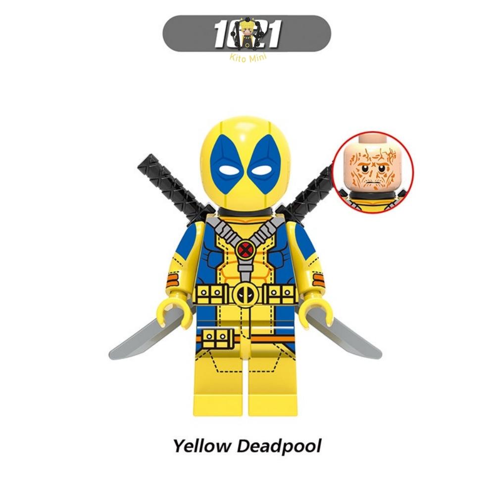 Minifigures Deadpool Marvel Lắp Ráp Mô Hình Nhân Vật Phim Truyện X0302