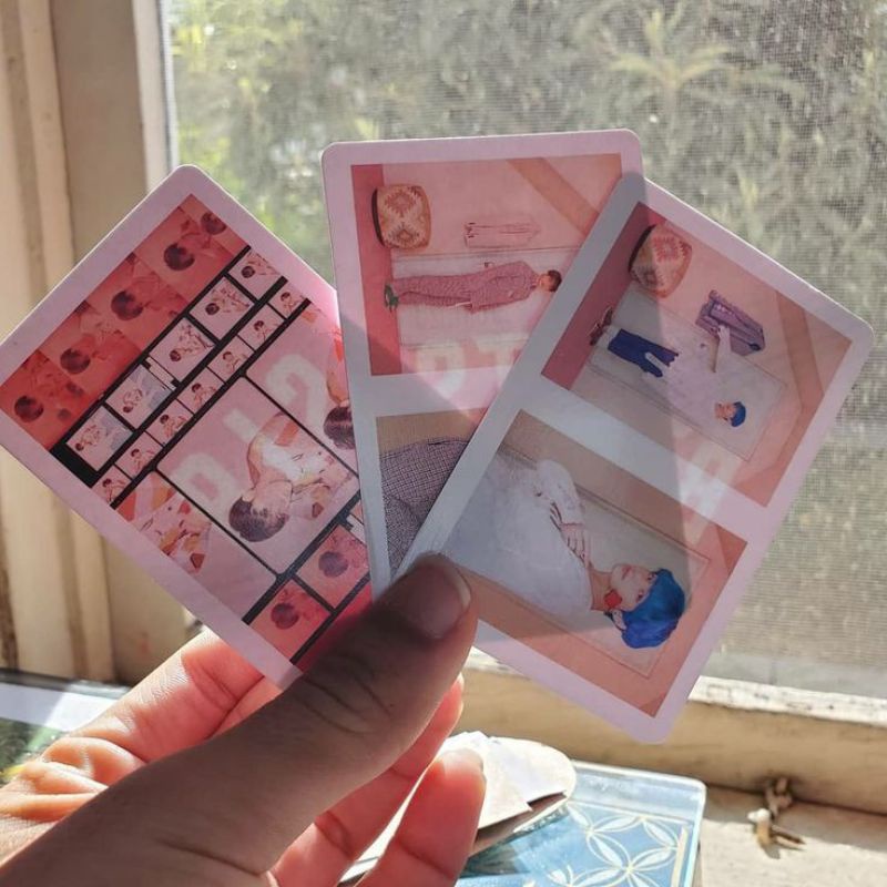 Card unoff lomo bts