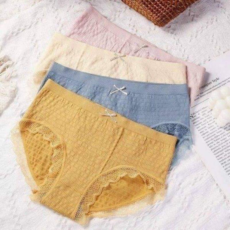 QUẦN LÓT Cotton NHĂN SIÊU MÁT