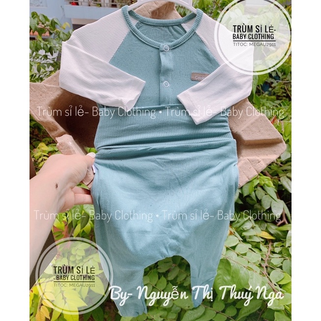 Cookie- Bộ Sơ sinh cài chéo, cài thẳng cao cấp