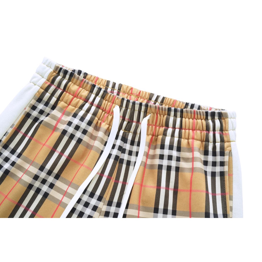 Quần Dài Cotton Họa Tiết Sọc Caro Trắng Đen Thời Trang Cho Nam Và Nữ