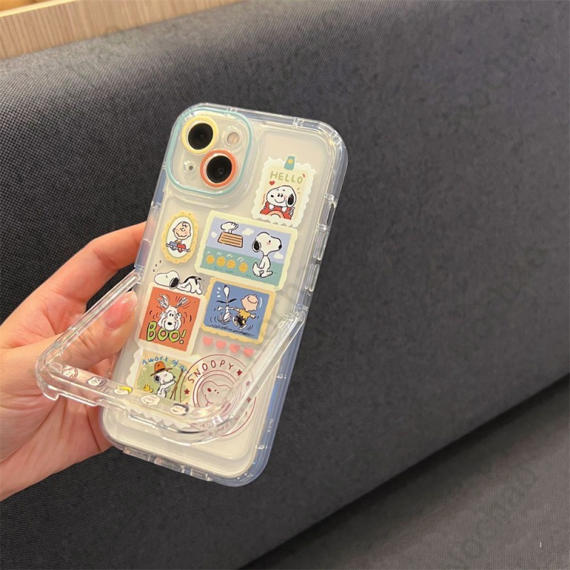 Ốp Điện Thoại Trong Suốt Thiết Kế Xinh Xắn Cho Iphone 14Pro max13 12 11 xs