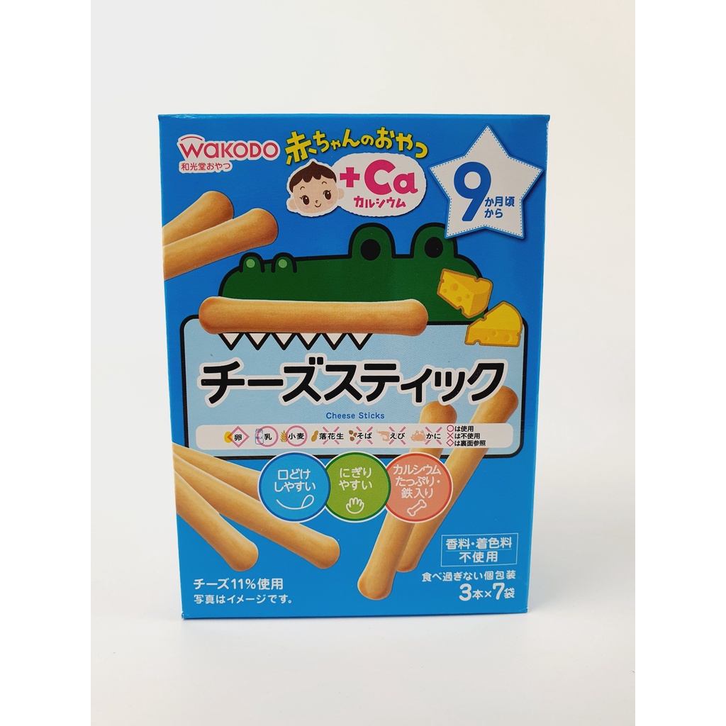 Bánh Ăn Dặm Wakodo Bổ Sung Canxi Và Sắt Của Nhật