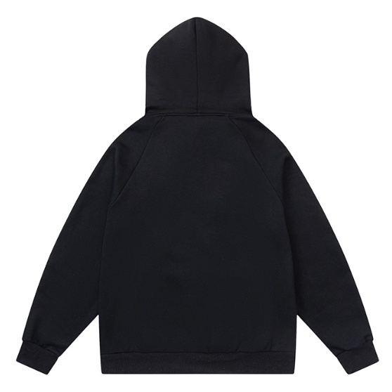 Áo khoác Trapstar có mũ trùm đầu phối họa tiết rằn ri thời trang cho nam và nữ