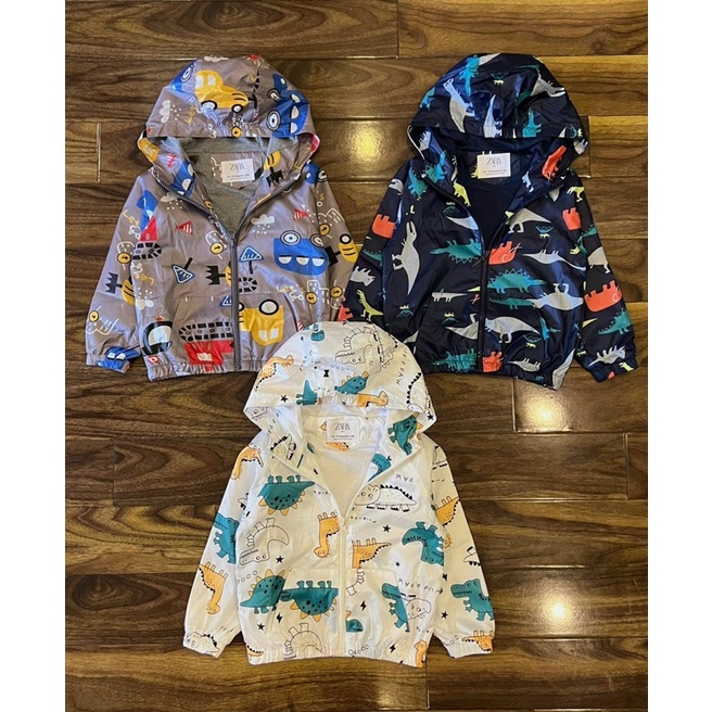 Áo khoác Gió Z.R lót nỉ xuất sịn cho bé