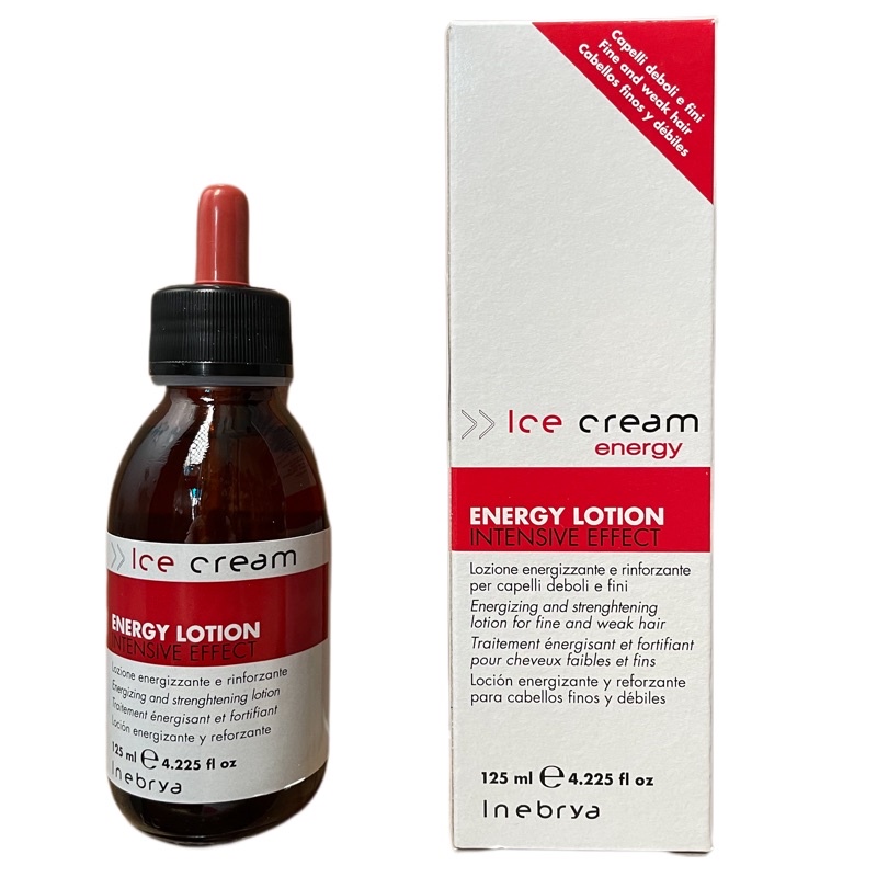 Serum chống rụng tóc, kích thích mọc tóc Energy Lotion Inebrya Ice Cream 125ml [ Fanola ]