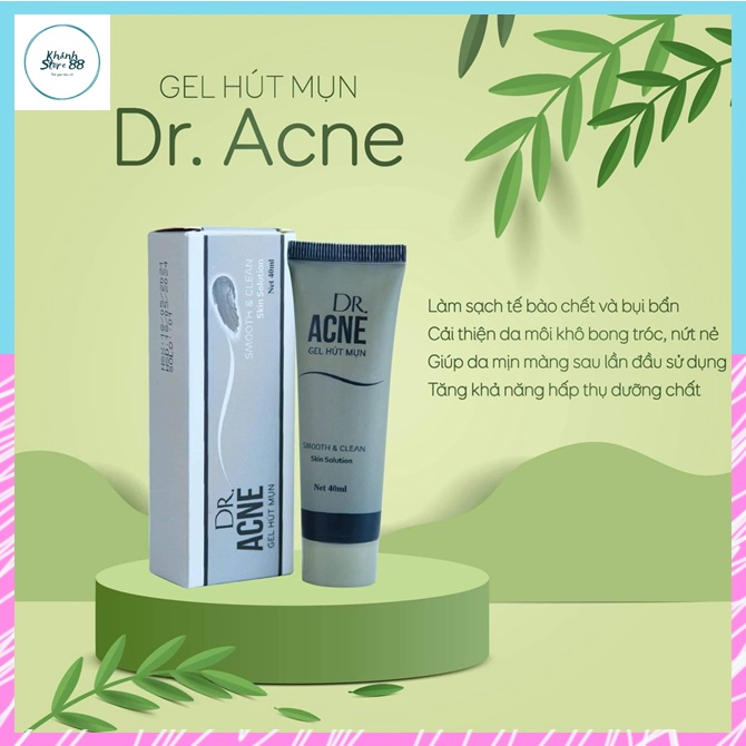 Gel Lột Mụn - DR.ACNE - Hút sạch mụn cám, mụn đầu đen
