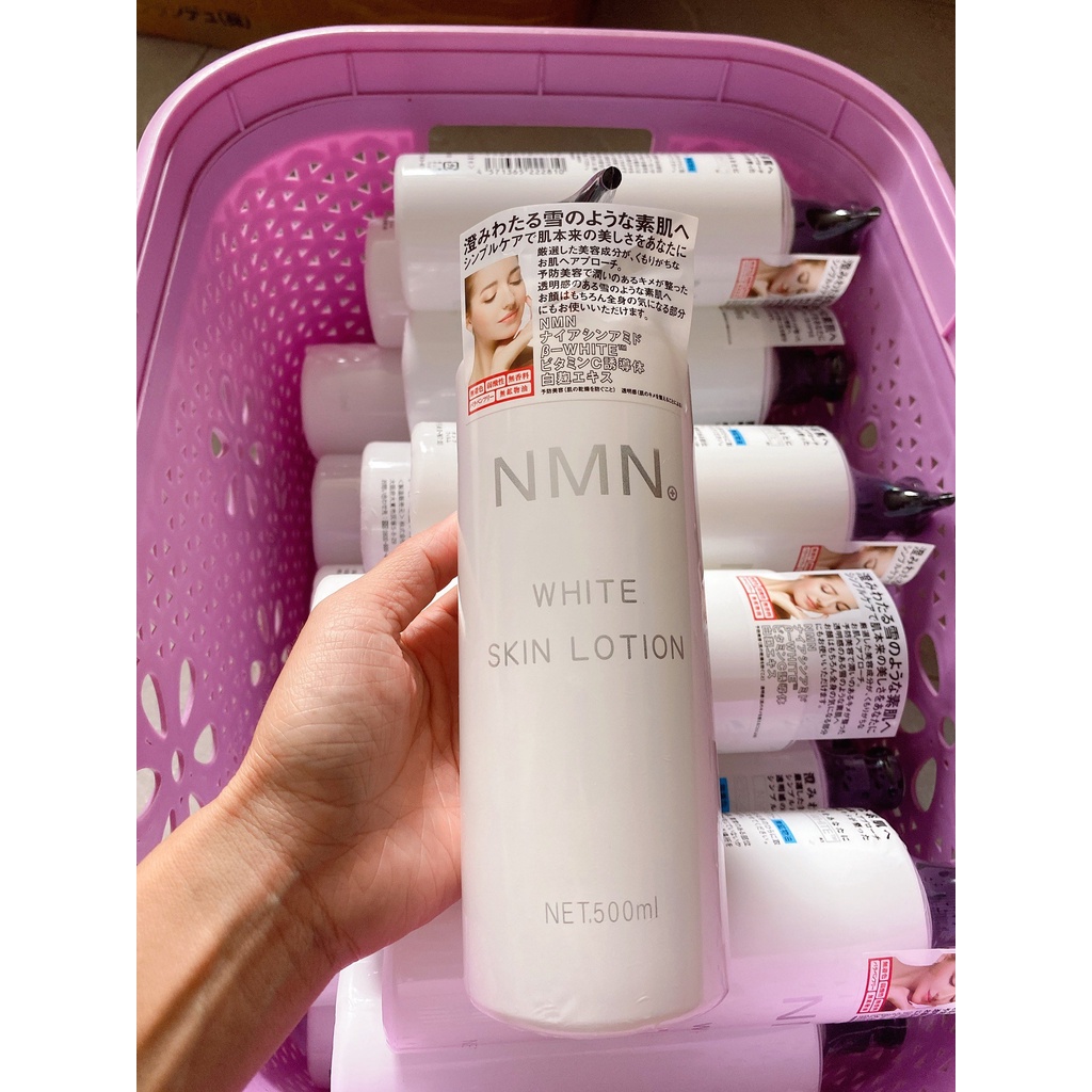 Nước Hoa hồng NMN, Lotion cấp ẩm sáng da Nhật Bản,Toner Trắng Da Chống Lão Hoá