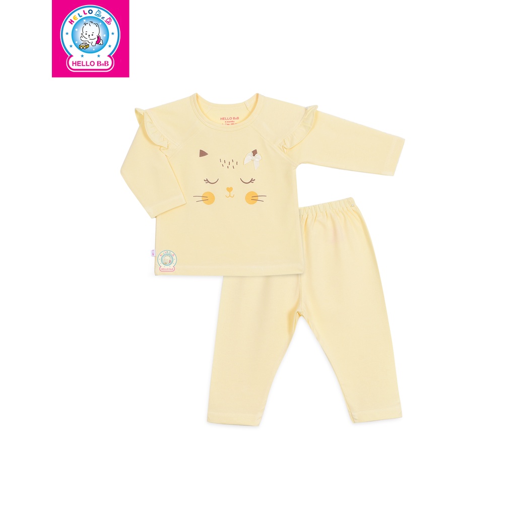 Bộ Raplan Bèo Dài Thun Bốn Chiều BA1564 - HELLO BnB