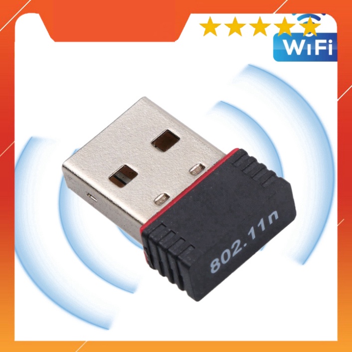 Thiết bị kết nối WiFi không dây mini USB 2.0 150Mbps Tốc độ cao