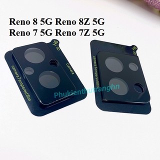 Cụm kính cường lực bảo vệ camera OPPO Reno 8 Z Reno 8 4G - 5G Reno 7 4G - 5G Reno 7 Z 5G  Reno 5 / Reno 6 5G Reno 6Z 5G