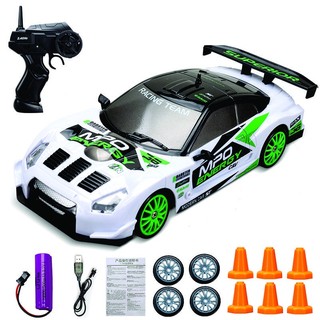Xe điều khiển mini Drift racing 1/24 30km/h tốc độ cao, có mạch điều tốc, xe điều khiển tốc độ cao