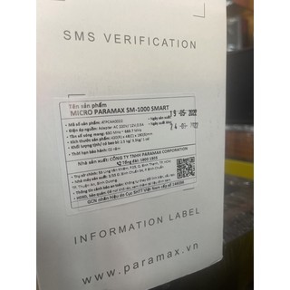 [giao hỏa tốc tp HCM ]Micro không dây UHF Paramax SM-1000 SMART