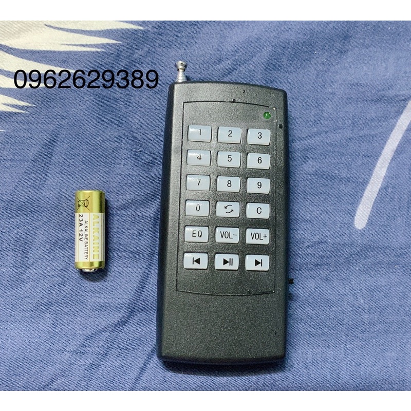 Điều khiển (remote) loa ws898, 998 đời mới nhất tặng kèm pin