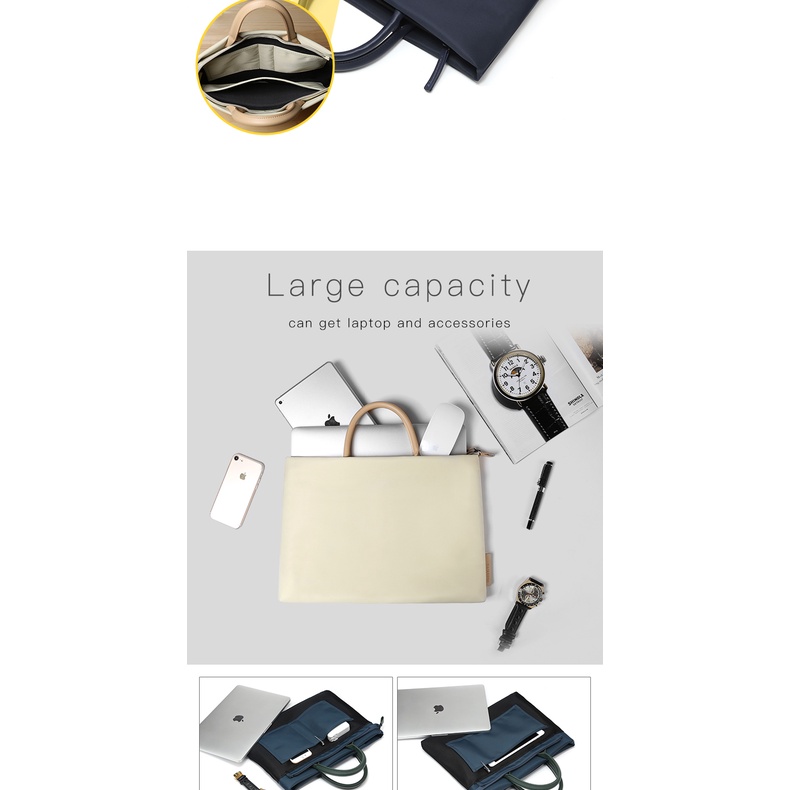 Túi Đựng Laptop Chống Thấm Nước Cho Notebook 13 15 inch 15.6 Notebook Dell Acer Asus HP