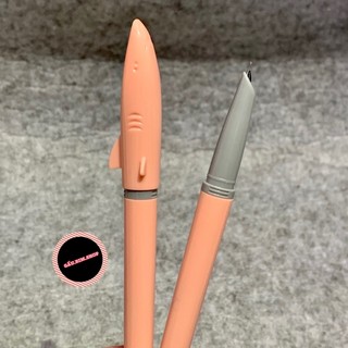 Bút máy Cá Mập - Ngòi kim tinh, ngòi trơn (dùng được cả mực ống và mực bơm)