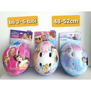Nón bảo hiểm siêu nhẹ công chúa cho bé gái 3 đến 5t - bell sports disney princess toddler