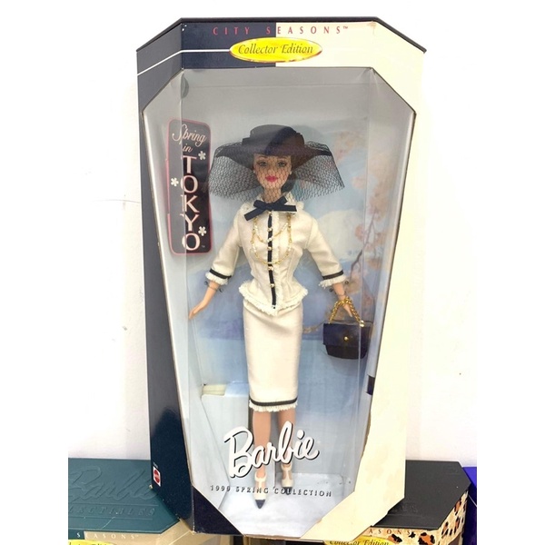 Búp bê barbie collection: Summer in Francisco, Autumn in London, Spring in Tokyo, Winter in Montreal, Summer in Rome