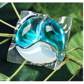 Viên giặt xả hương hoa mùa xuân thơm ngát Herb Spring nội địa trung túi 10 viên