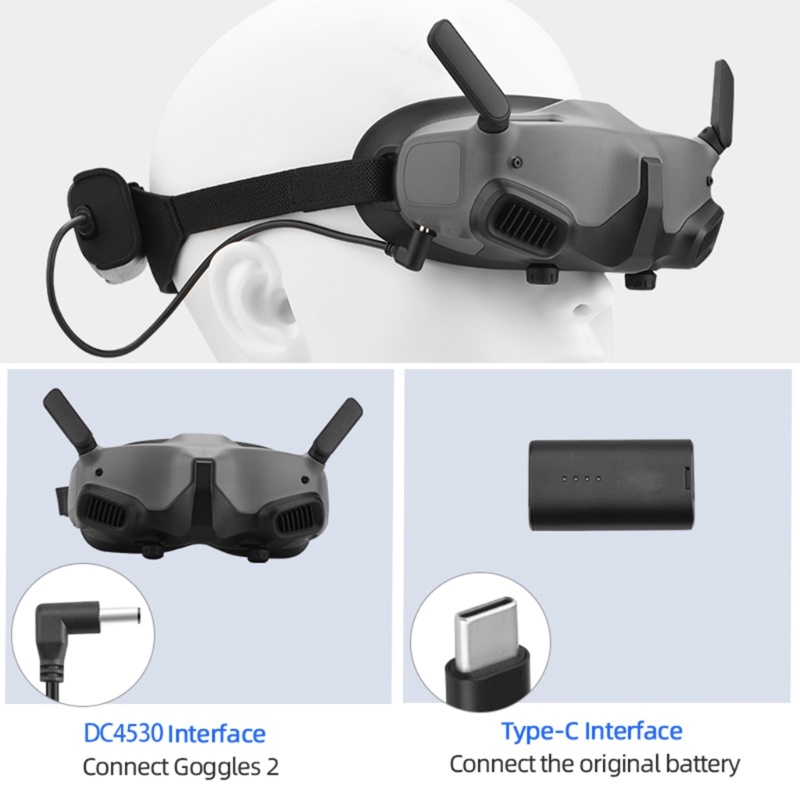 Dây Cáp Sạc Loại C 12.3in Cho Kính Mát Avata Flight Goggles V2