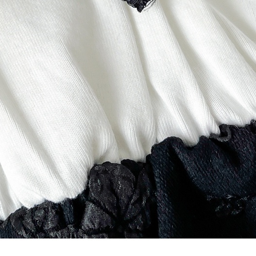 Bộ Áo Liền Quần Tay Dài Đính Nơ Thời Trang Xuân Thu Cho Bé Gái 0-2 Tuổi