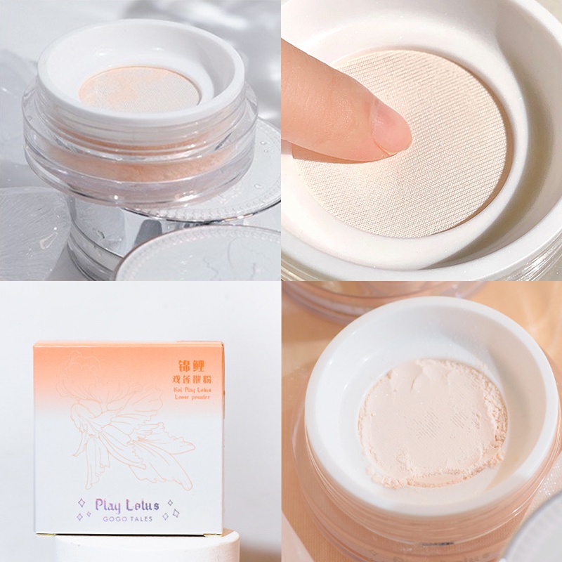 Phấn phủ SUAKE dạng bột che khuyết điểm kiểm soát dầu chống nước lâu trôi tự nhiên