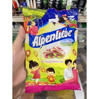 Kẹo alpenliebe hương matcha dâu gói 115.5g