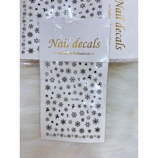 sticker dán NOEL trang trí móng tay chân