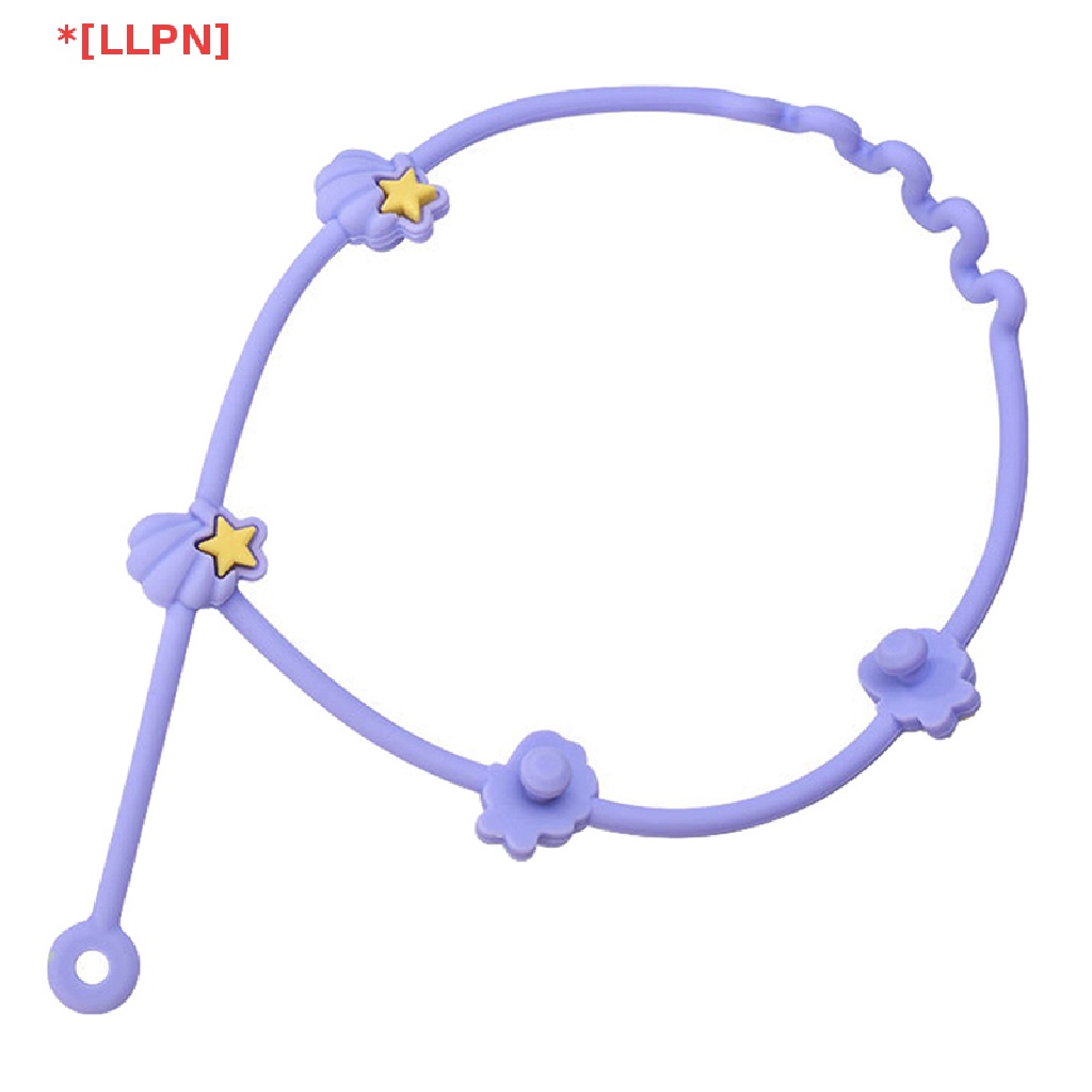 Dây Đeo Bình Sữa / Núm Vú Giả Bằng Silicon Mềm Chống Rơi Chống Thất Lạc Có Thể Điều Chỉnh Cho Bé