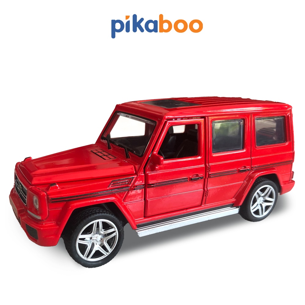 Đồ chơi ô tô mô hình trang trí Pikaboo chất liệu kim loại vỏ bọc nhựa ABS cao cấp chắc chắn an toàn tuyệt đối cho trẻ