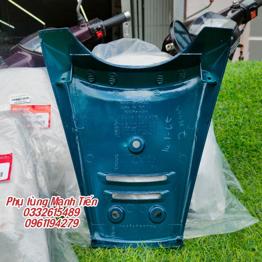 Mặt nạ Wave Thái 110 zin chính hãng Honda Thái Lan màu xanh nhớt