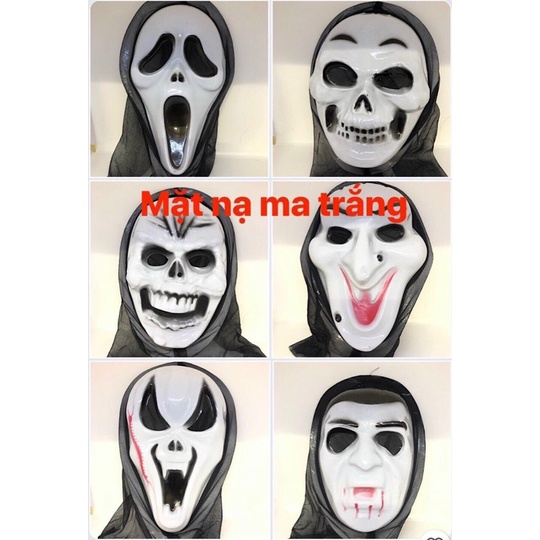 Mặt nạ trang trí Halloween cho lễ hội hoá trang
