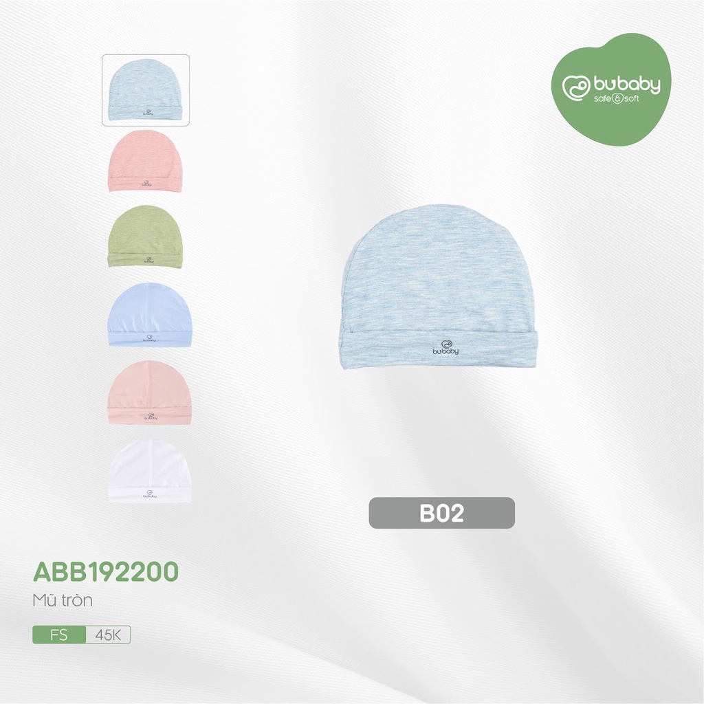Bu baby - Mũ tròn sơ sinh ABB192200